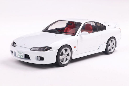1/18 Nissan Silvia S15 Spec-r Aero 1999 Aspen White Static Model