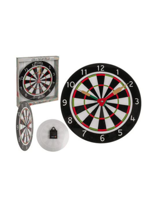 Zmart Imports Wanduhr Glas Ø30cm
