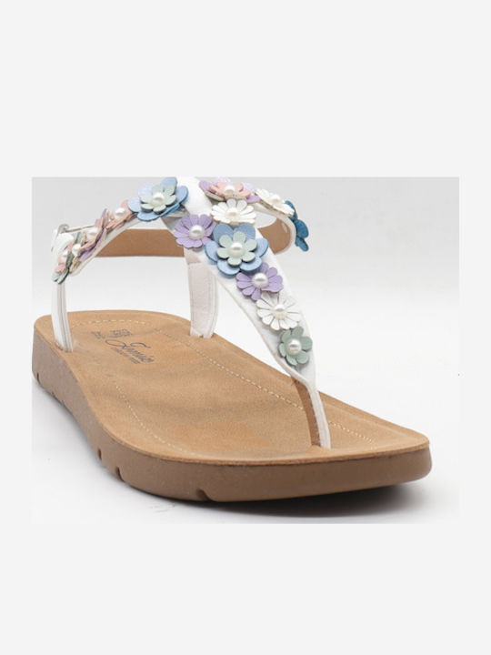 Jomix Flache Sandalen für Damen Anatomisch in W...