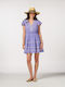Summer Mini Dress Lilac
