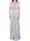 Maxi Dress for Wedding and Christening in Light Blue