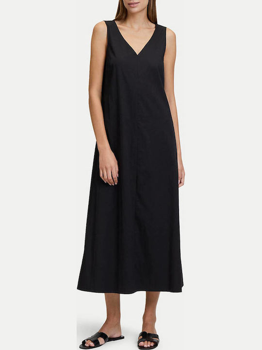 Vera Kleid Ganztägig Schwarz