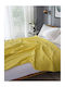 Sunshine Eliot Piqué Decke Übergröße 220x240cm Gelb