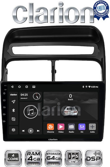 Clarion Ηχοσύστημα Αυτοκινήτου για Fiat Grande Punto / Linea 2007 > 2011 (Bluetooth/USB/WiFi/GPS/Apple-Carplay/Android-Auto)