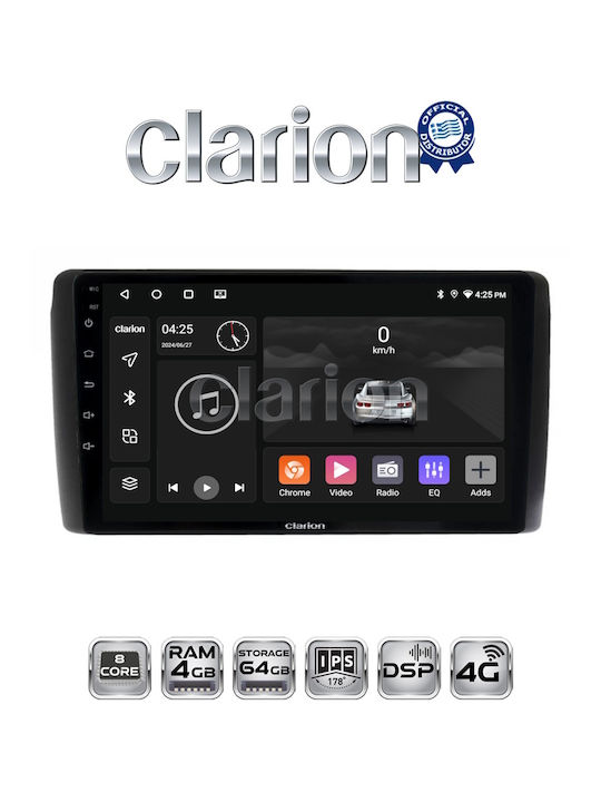 Clarion Автомобилна Аудио Система (Блутут/USB/WiFi/GPS/Apple-Carplay/Android-Auto)