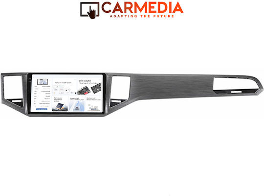 Carmedia Ηχοσύστημα Αυτοκινήτου για Volkswagen Golf Sportsvan 2014 (Bluetooth/USB/AUX/WiFi/GPS/Apple-Carplay/Android-Auto) με Οθόνη Αφής 10.36"