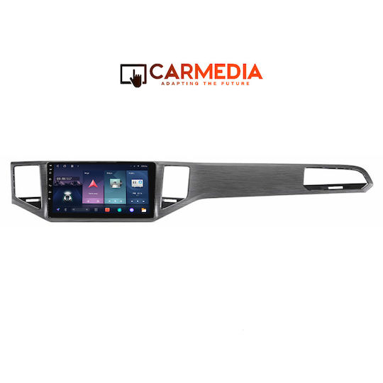 Carmedia Ηχοσύστημα Αυτοκινήτου για Volkswagen Golf Sportsvan 2014 (Bluetooth/USB/WiFi/GPS/Apple-Carplay/Android-Auto) με Οθόνη Αφής 10"