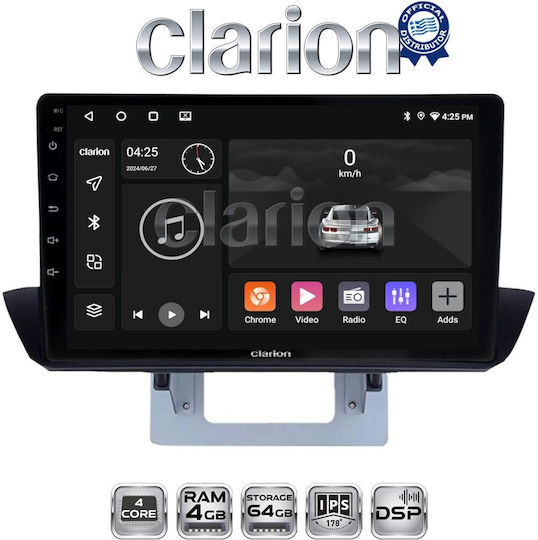 Clarion Car Audio System for Mazda BT-50 2012 > 2018 (Bluetooth/USB/WiFi/GPS/Apple-Carplay/Android-Auto)