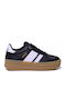 Γυναικεία Ανατομικά Flatforms Sneakers Μαύρα