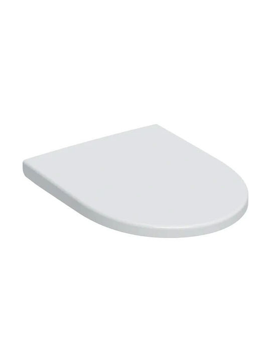 Geberit Icon Καπάκι Λεκάνης Πλαστικό Λευκό