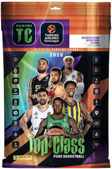 Euroleague Top Class 2025 Panini Cards Starter Pack