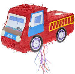 Feuerwehrauto-Piñata