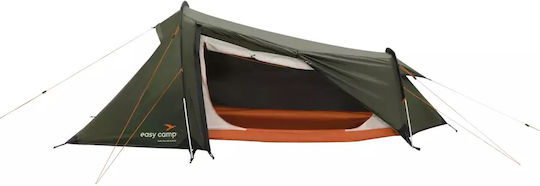 Easy Camp Sarek Σκηνή Camping Τούνελ Ορειβασίας Πράσινη 4 Εποχών για 1 Άτομο Αδιάβροχη 3000mm 38x12x95εκ.