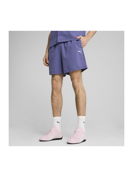 PUMA Wardrobe Essentials Αθλητική Ανδρική Βερμούδα Μωβ