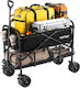 Foldable Garden Cart Four-wheel 300lt