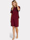 Pijadore Set Pijamale pentru Femei Bordeaux