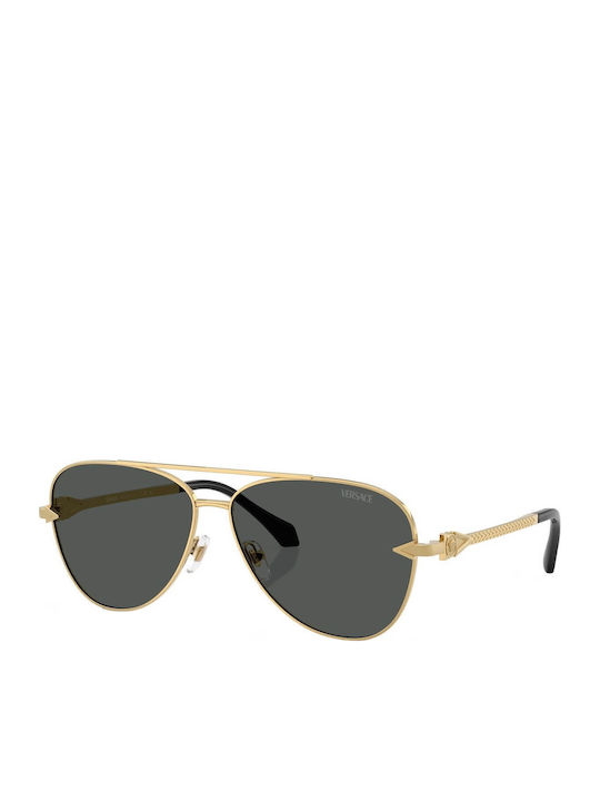 Versace Männliche Sonnenbrillen mit Goldenem Me...
