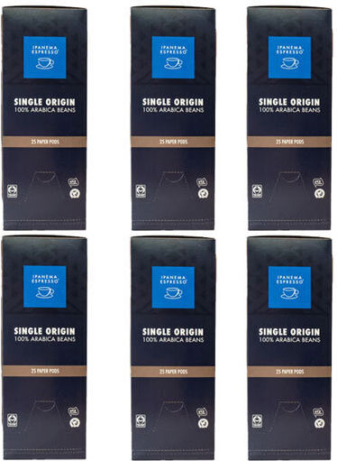 Ipanema Espresso Κάψουλες Espresso Συμβατές με Μηχανή E.S.E. Pod 150caps