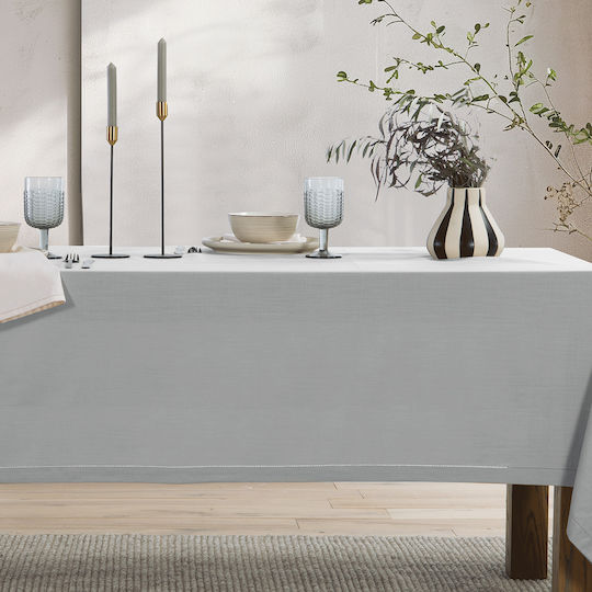 Nef-Nef Homeware Покривка За Маса Steady Сива 150x250см