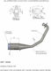 Катализатор Leovince стомана 4-тактов 16048 Honda Nss 125 Abs 21-23 Honda Forza 125 Abs 21-22