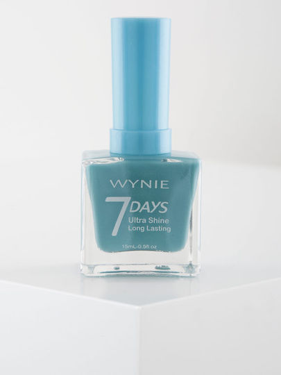 WYNIE Semi-Permanent Nail Polish Azzur 15ml 1pcs
