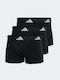 Active Flex Herren Boxershorts Schwarz 3Packung