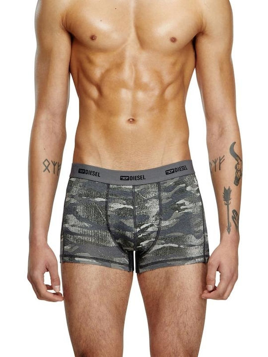 Diesel Ανδρικά Μποξεράκια Μαύρα 3Pack