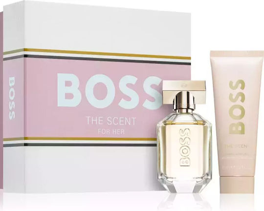 Boss The Scent Γυναικείο Σετ με Body Lotion 2τμχ