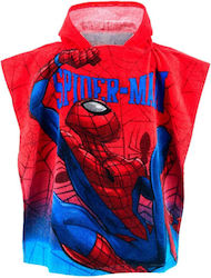 Πόντσο Αγόρι Spiderman-ye18268-red