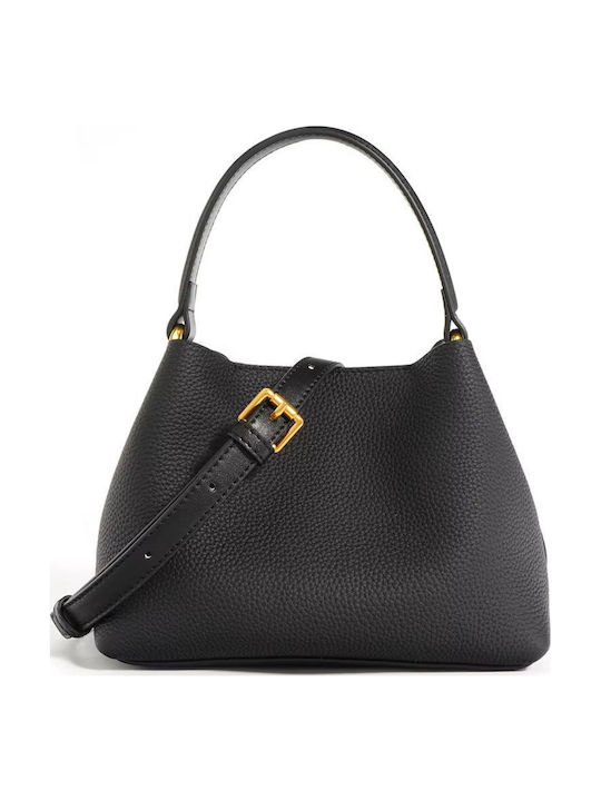 Leather Women's Bag Shoulder Black