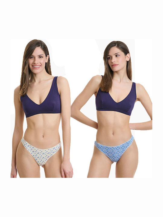 Walk Bamboo Damen Brasilien 2Pack