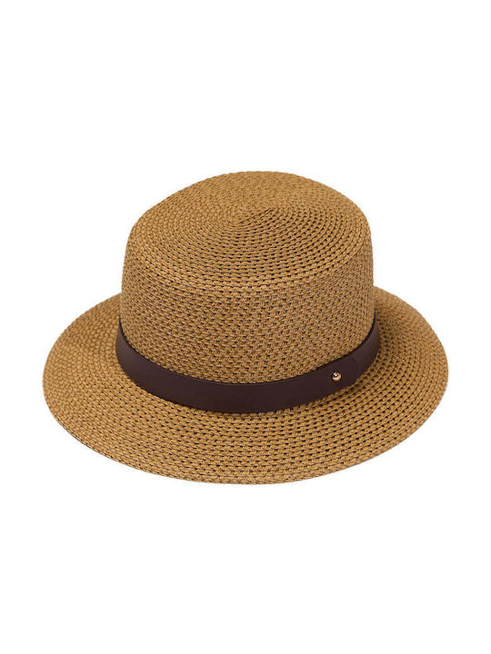 Achilleas Accessories Femei Din paie Pălărie Maro