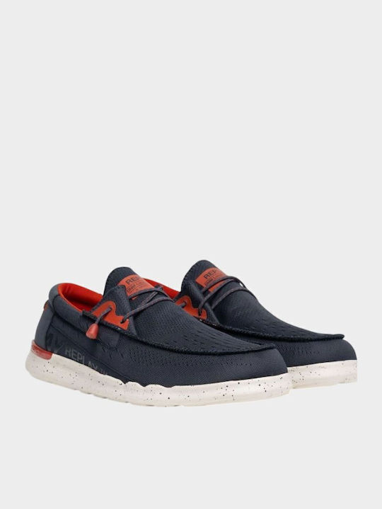 Replay Alcyon Ανδρικά Loafers σε Μπλε Χρώμα