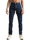 Roma Men's Jeans Pants with Slim Fit Blue Denim