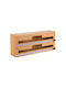 Estia Bamboo Essentials Kitchen Organizer Racks Wooden in Beige Colour