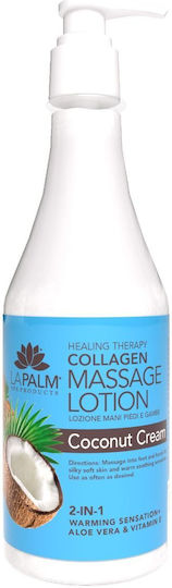 La Palm Healing Therapy Massage Moisturizing Lotion Body with Aroma Coconut 240gr