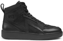 Pando Moto Leather Men's Shoes Black Pando Moto Leather Men's Shoes Black