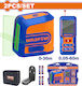 Wadfow Linear Laser Level Green Beam with Working Range 30m