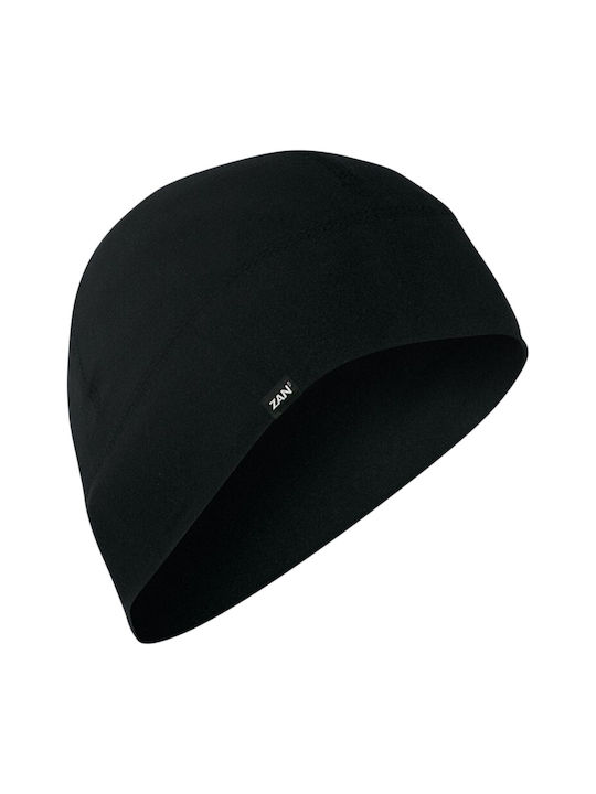 Zan Headgear Κάλυμμα Κεφαλιού Αναβάτη Μοτοσυκλέτας από Πολυεστέρα Μαύρο Χρώμα