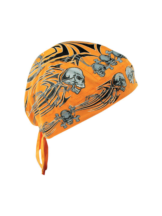 Zan Headgear Μπαντάνα Αναβάτη Μοτοσυκλέτας Βαμβακερή Πολύχρωμη