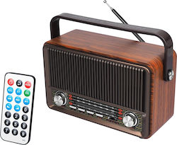 LTC Audio RABA Retro Φορητό Επαναφορτιζόμενο Καφέ