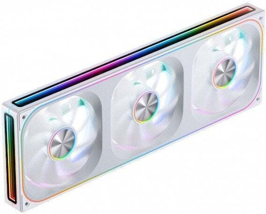 Jonsbo ZA-360W Case Fan 120mm with ARGB Lighting and Connection 4-Pin PWM 1pcs White