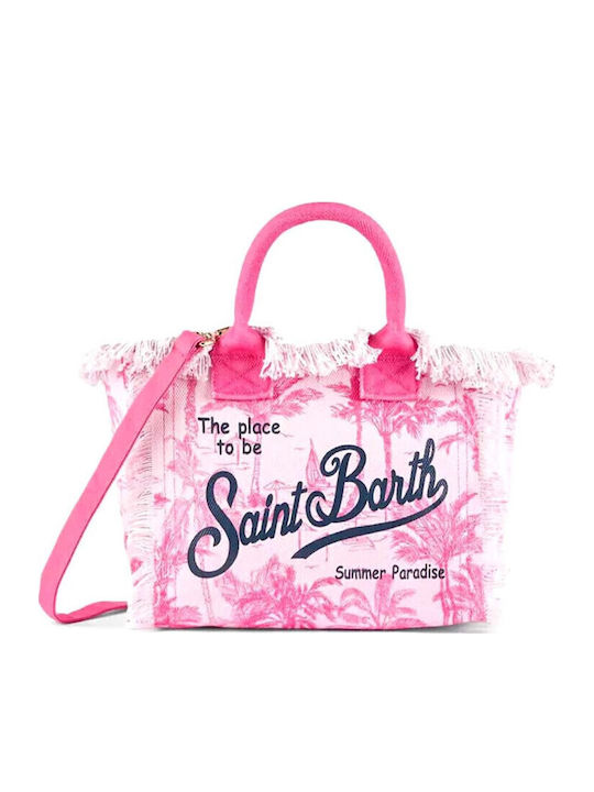 MC2 Colette Stoff Strandtasche Rosa