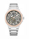 Kenneth Cole Men's Watch Automatic with Silver Metal Bracelet