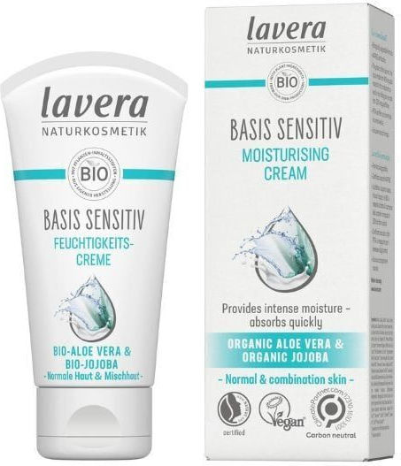 Lavera Basis Sensitiv Ενυδατική Κρέμα Προσώπου 50ml