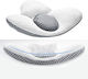 Verk Group Seat Cushion with Memory Foam 46x30cm White
