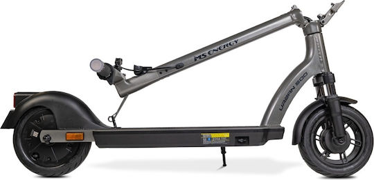 FreeWheel Trotinetă Electrice cu Viteza Maximă de 25km/h și Autonomie Maximă de 50km în Culoare Gri
