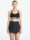 Nike Pro Women's Light-support Padded Sports Bra Black Black White