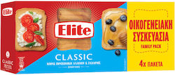 Elite Wheat Toasts Without Salt & Sugar Family Pack 500gr