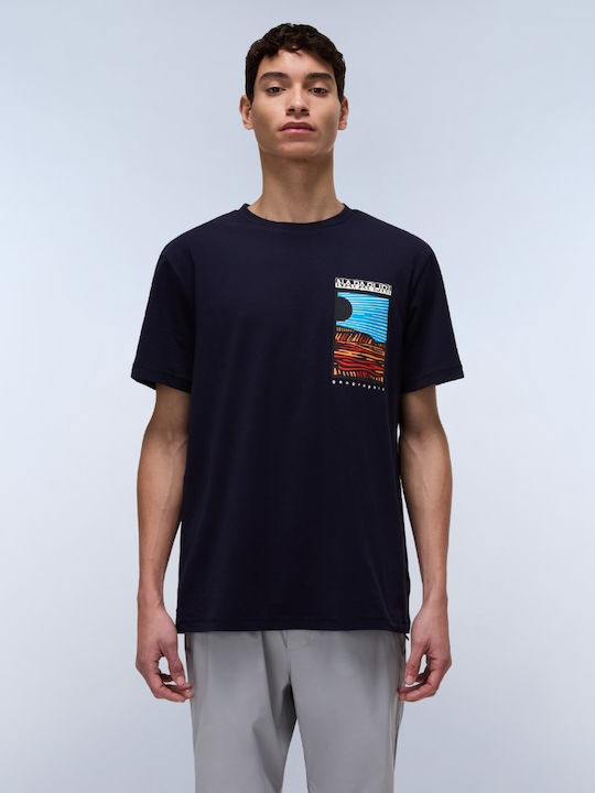 Napapijri Svaldor T-shirt Σκούρο Μπλέ
